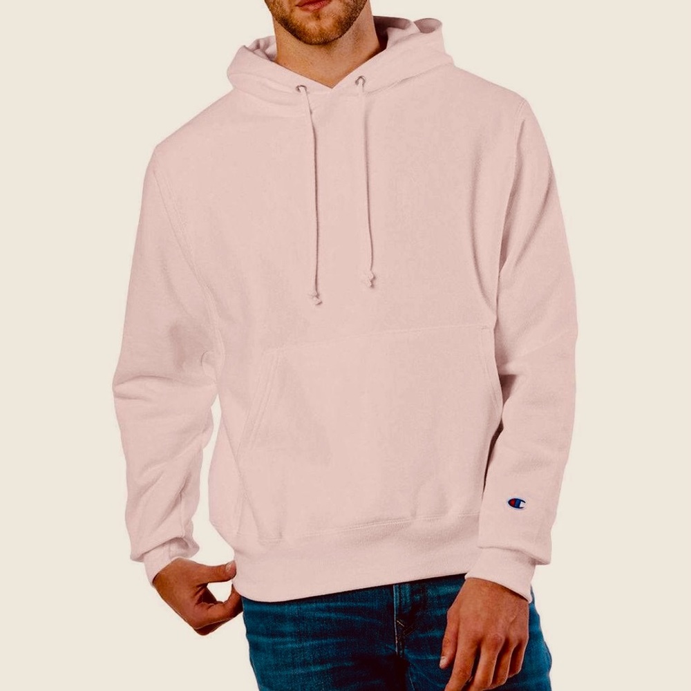 new • champion reverse weave hooded sweatshirt {unisex}